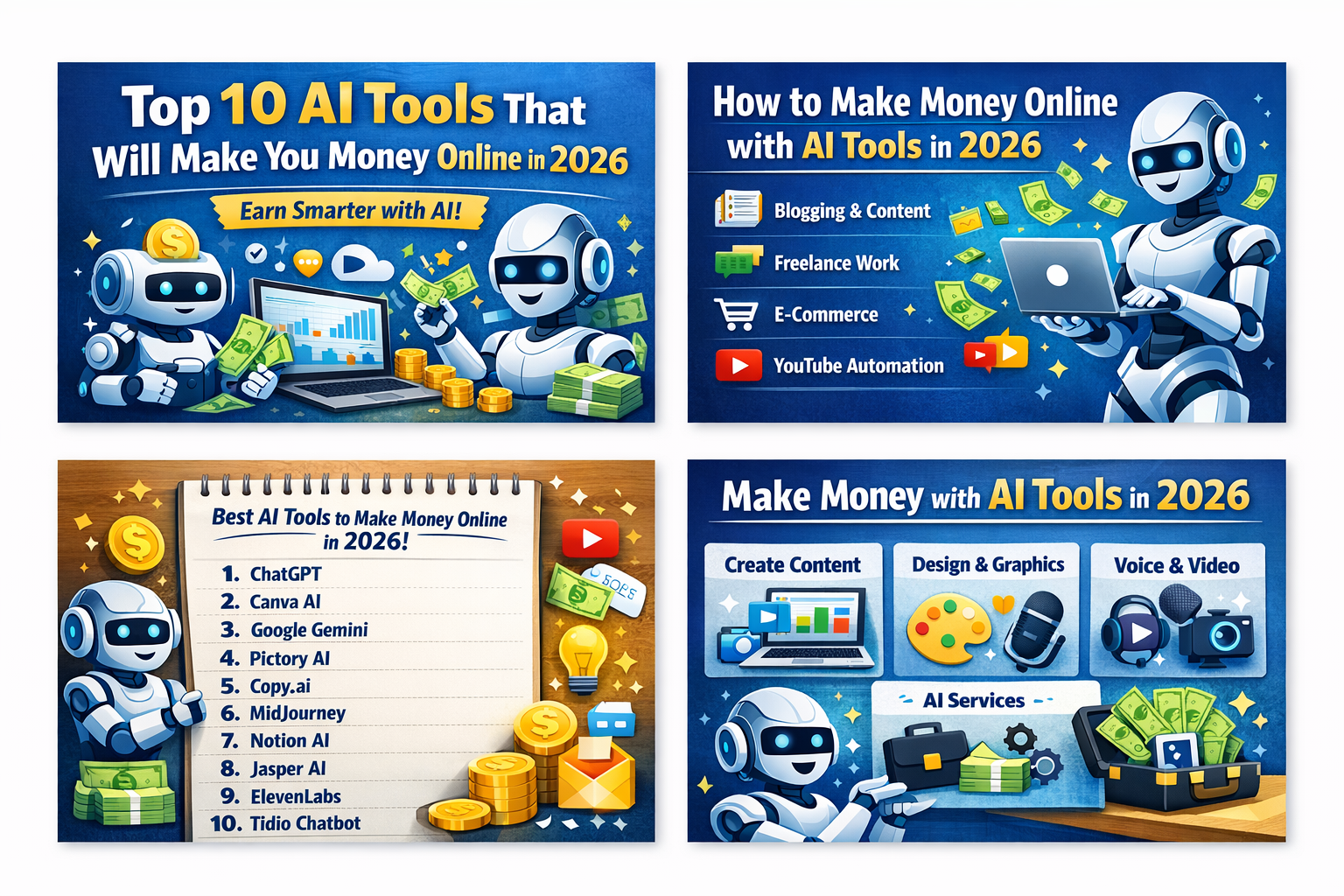 🔥 Top 10 AI Tools 2026
